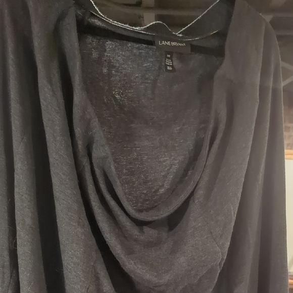 Lane Bryant Black/dark grey Skirt - Picture 3 of 4